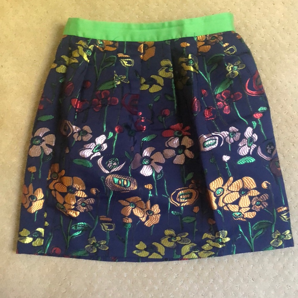 Anthropologie holiday skirt
